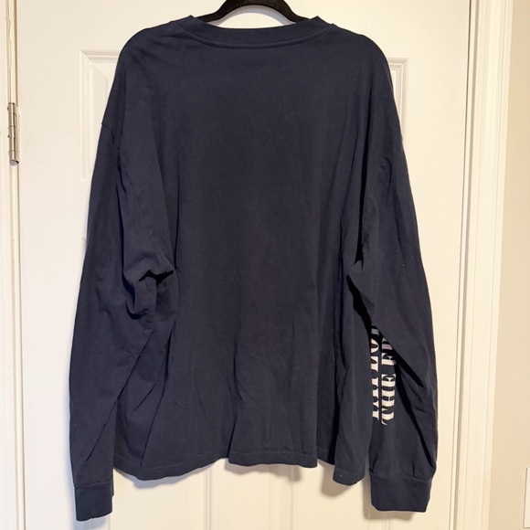 Taylor Swift The Eras Tour long sleeve blue graphic tour tee shirt - Picture 2 of 3